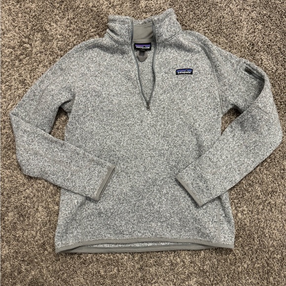 Patagonia Jackets & Blazers - Patagonia Better Sweater Quarter Zip Grey, Large